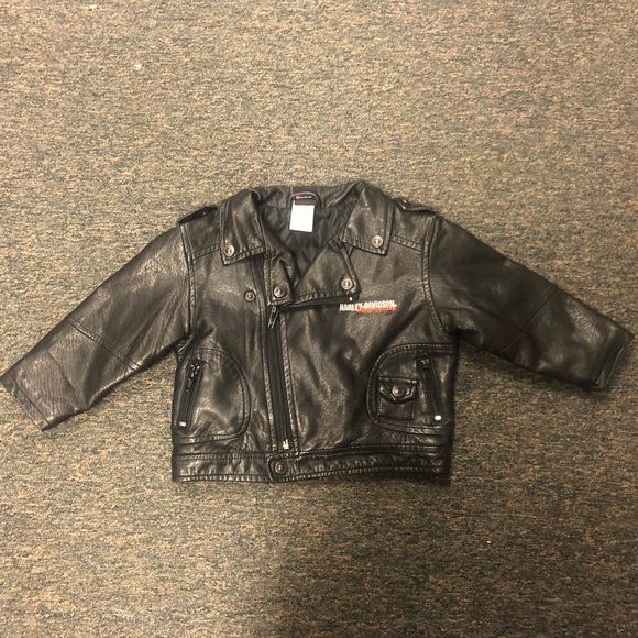 harley davidson baby leather jacket